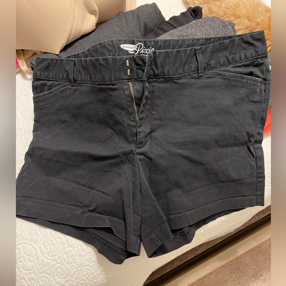 Faded Old Navy Pixie Shorts